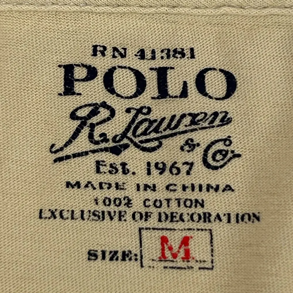 Polo Ralph Lauren distressed polo